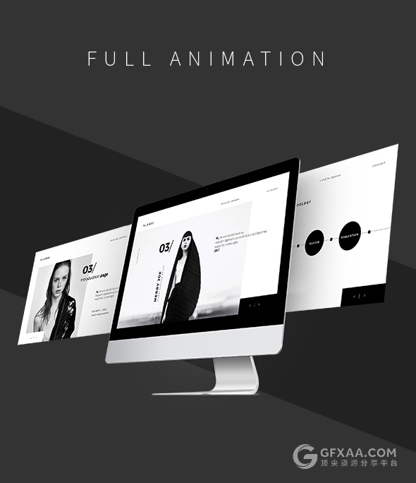 135页极简文艺风格keynote模板 - 顶尖PPT