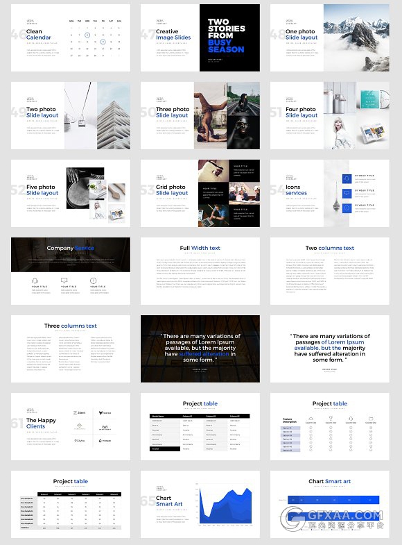 100页杂志艺术风格PPT模板 - 顶尖PPT