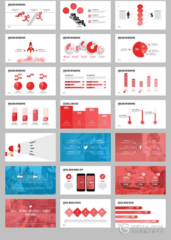 240页极简商务通用PPT模板 - 顶尖PPT