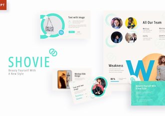 创意大气团队介绍企业营销策划通用PPT模板 - 顶尖PPT