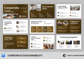 企业可持续发展人才培养keynote模板 - 顶尖PPT