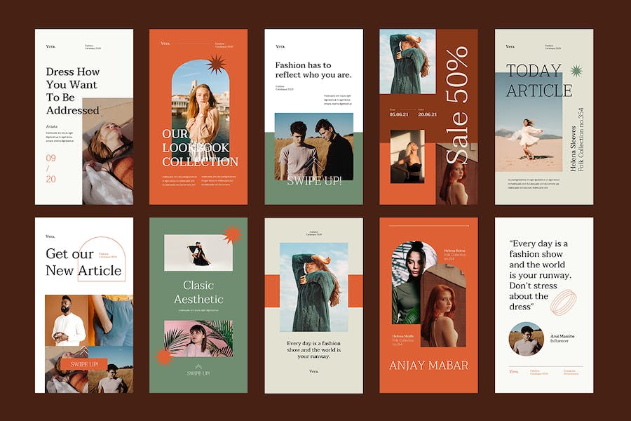 社交媒体Instagram内容发布策略PPT模板 - 顶尖PPT