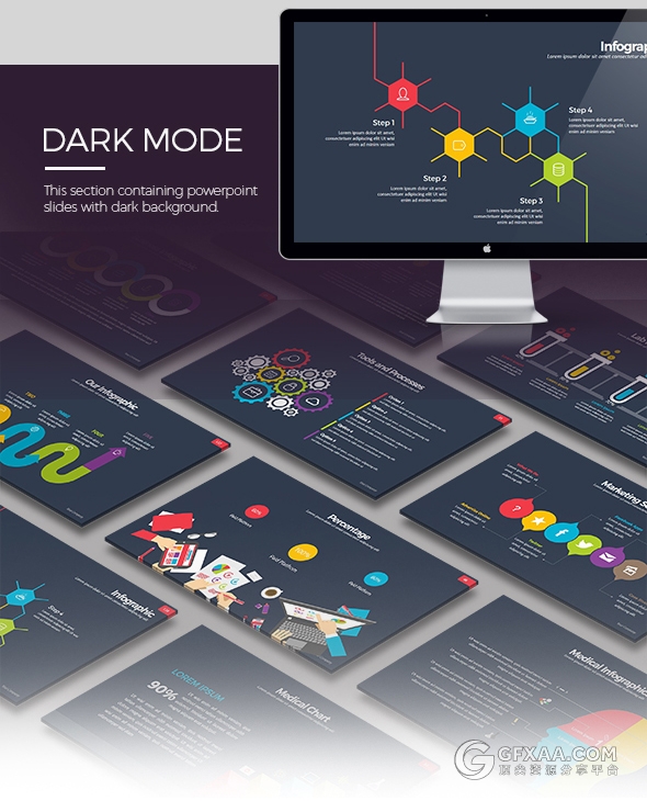 143页高端欧美图形图表商务PPT模板 - 顶尖PPT