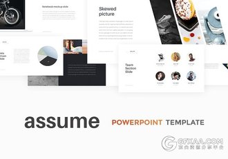 90页极简文艺风格PPT+keynote模板 - 顶尖PPT