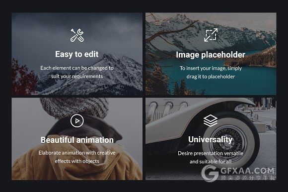 100页个人写真风景旅游人物介绍keynote+PPT - 顶尖PPT