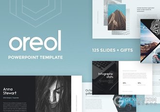 125页极简文艺风格PPT+keynote模板 - 顶尖PPT