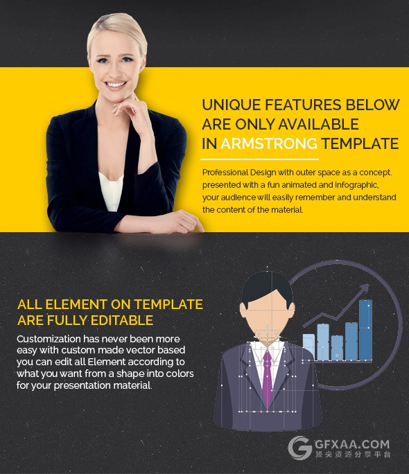 90多页高端商务keynote模板3种配色主题 - 顶尖PPT