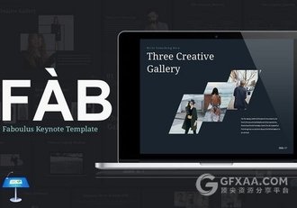 35页杂志风格keynote模板 - 顶尖PPT