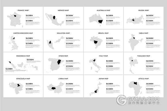 95页极简商务数据报告统计keynote模板 - 顶尖PPT