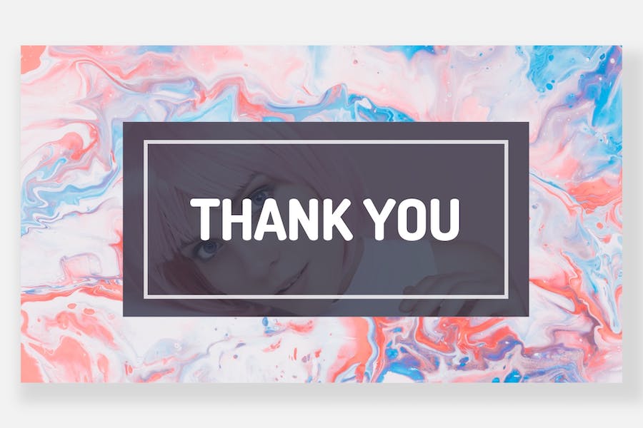 时尚摄影作品展示PPT模板 - 顶尖PPT