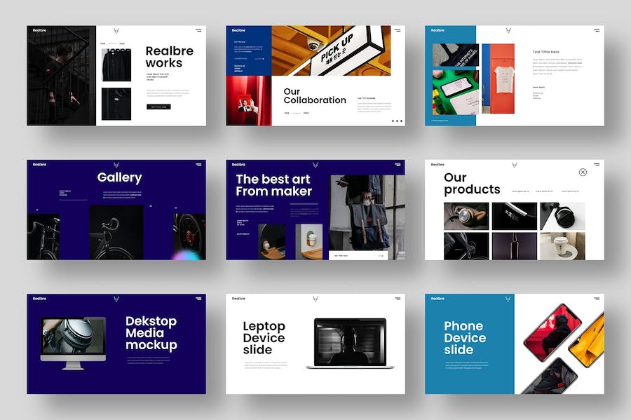 产品摄影展示服装奢侈品产品营销策划产品业务展示PPT模板 - 顶尖PPT