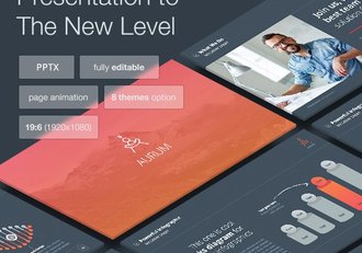 高端商务公司团队简介PPT模板 - 顶尖PPT