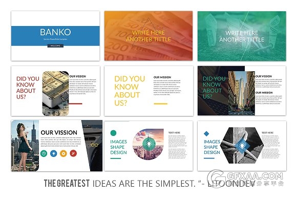 91页扁平化商务公司团队介绍PPT模板 - 顶尖PPT