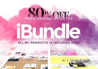 150页酷炫色彩文艺唯美PPT模板 - 顶尖PPT