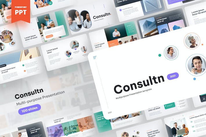 咨询服务多用途通用方案PPT模板 - 顶尖PPT