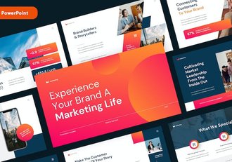 商业市场营销策略展示PPT模板 - 顶尖PPT