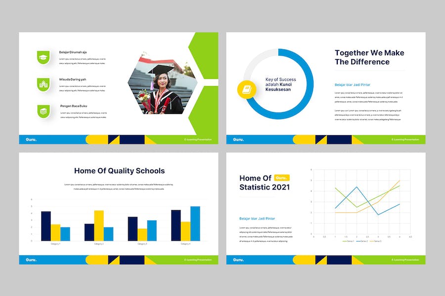 教育培训课程教学方案Keynote模板 - 顶尖PPT