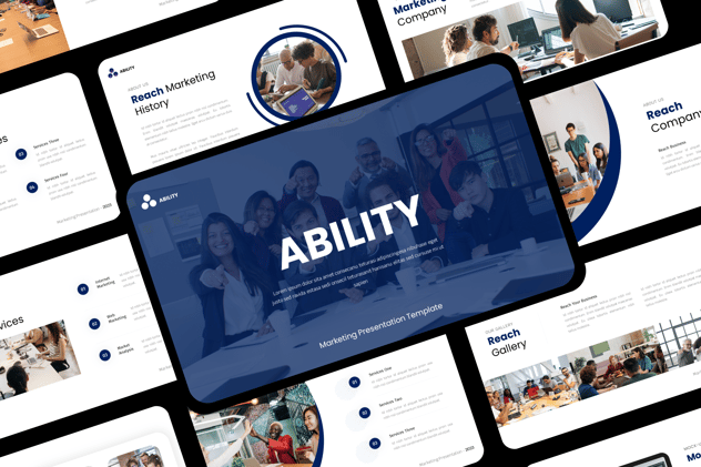 营销能力推广品牌方案PPT模板 - 顶尖PPT