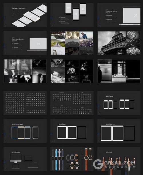 90页杂志欧美风格多用途PPT模板 - 顶尖PPT