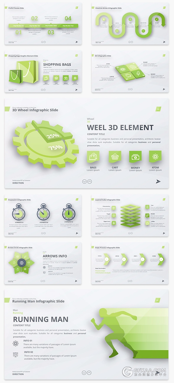 2800总页数单套100页商务高端精美PPT模板 - 顶尖PPT