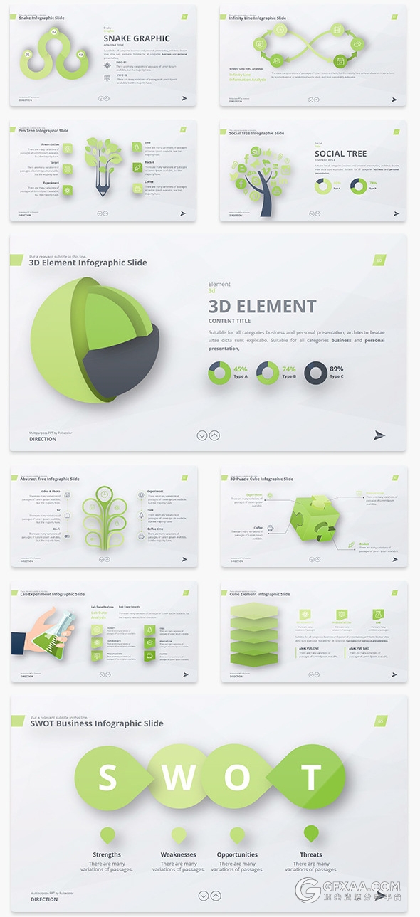 2800总页数单套100页商务高端精美PPT模板 - 顶尖PPT