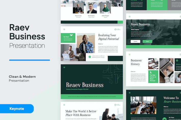 创业项目融资路演商业计划书Keynote模板 - 顶尖PPT