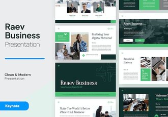 创业项目融资路演商业计划书Keynote模板 - 顶尖PPT