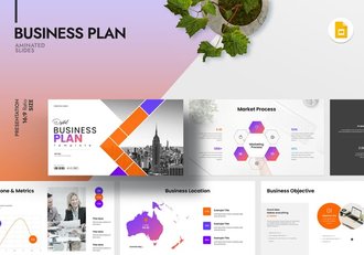 数字业务计划演示PPT模板 - 顶尖PPT