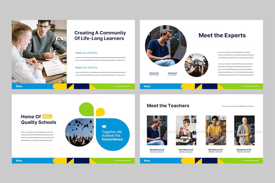 教育培训课程教学方案Keynote模板 - 顶尖PPT