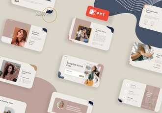 趋势影响者创建者PPT模板 - 顶尖PPT