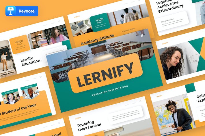 教育课程设计教学方案讲座Keynote模板 - 顶尖PPT