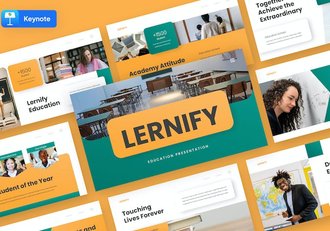 教育课程设计教学方案讲座Keynote模板 - 顶尖PPT