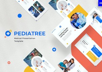 儿科医学健康诊疗展示Keynote模板 - 顶尖PPT