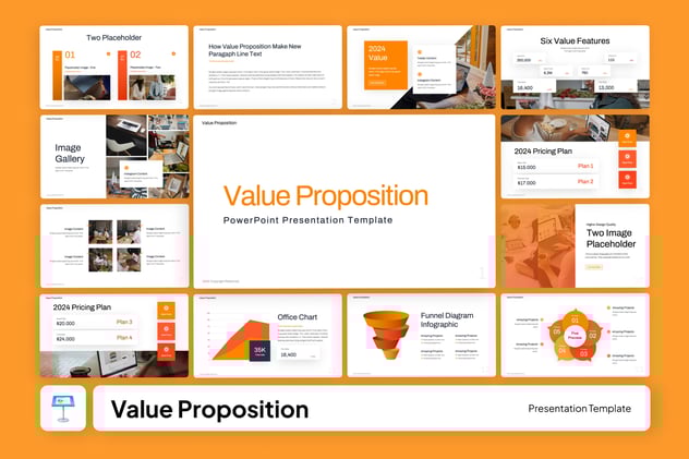 价值主张主旨keynote模板 - 顶尖PPT