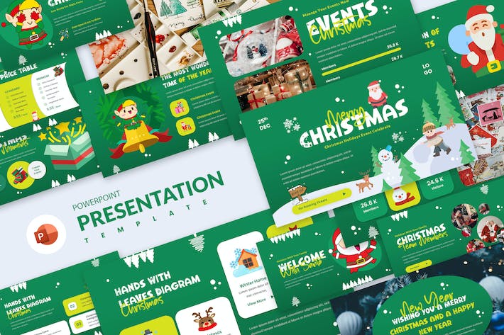 圣诞节创意设计方案营销推广PPT模板 - 顶尖PPT