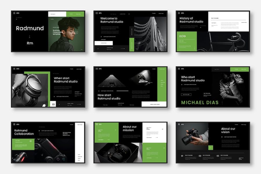 拉德蒙德-商务-主旨演讲-模板 - 顶尖PPT