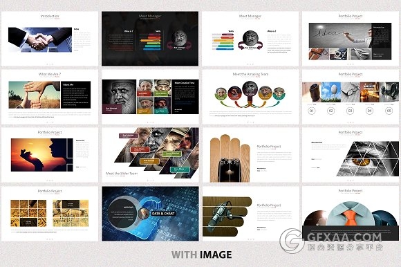 100页欧美商务团队多用途PPT模板 - 顶尖PPT