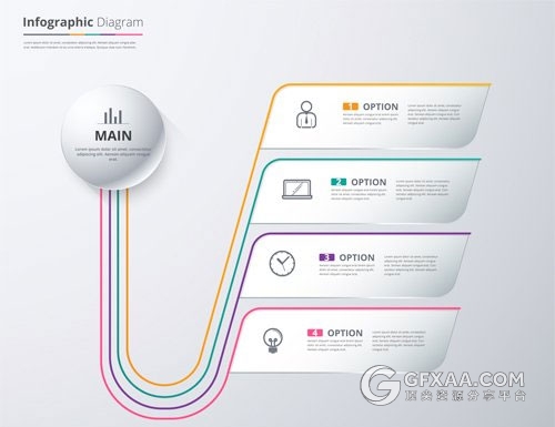 30个精致微粒体风格图形图标EPS格式 - 顶尖PPT