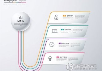 30个精致微粒体风格图形图标EPS格式 - 顶尖PPT