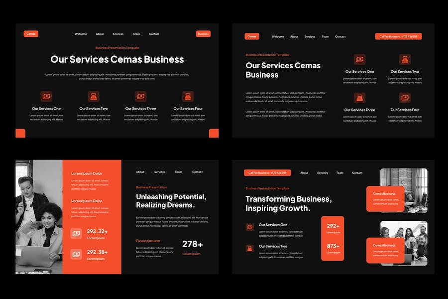 商务企业合作方案展示Keynote模板 - 顶尖PPT