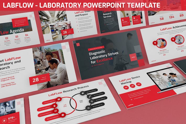 实验室科学研究大学实习PPT模板 - 顶尖PPT