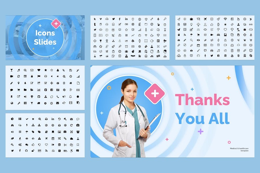 医疗健康诊疗服务介绍PPT模板 - 顶尖PPT