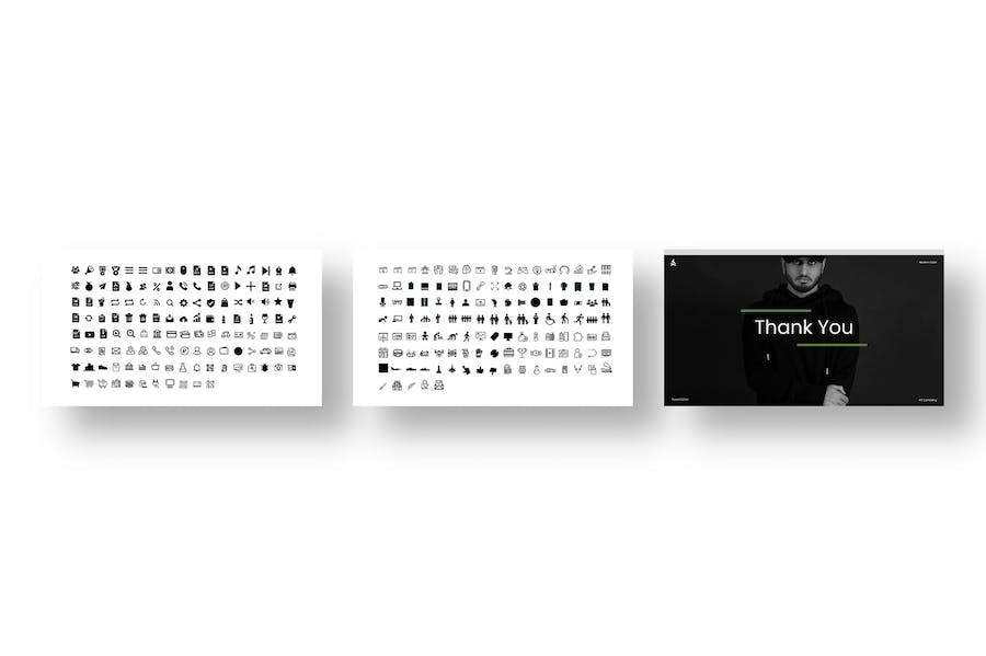 黑白极简商务企业战略规划PPT模板 - 顶尖PPT