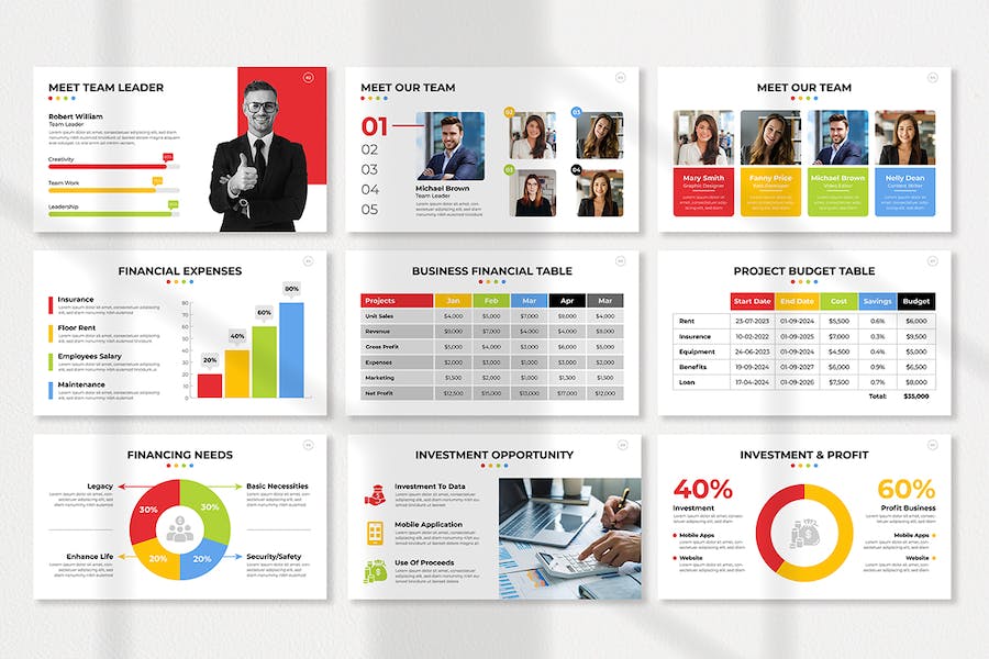 融资路演项目展示推介PPT模板 - 顶尖PPT