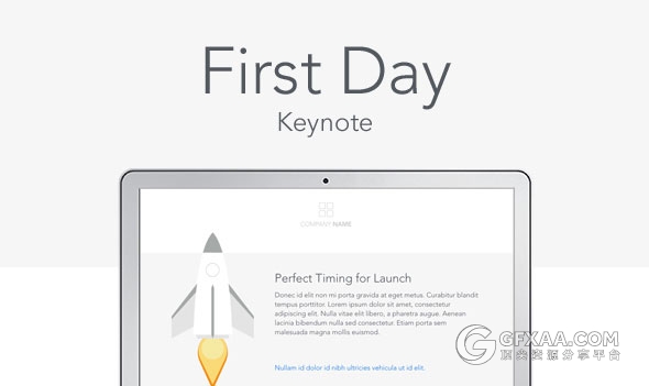极简风格灰色底团队介绍通用keynote模板 - 顶尖PPT