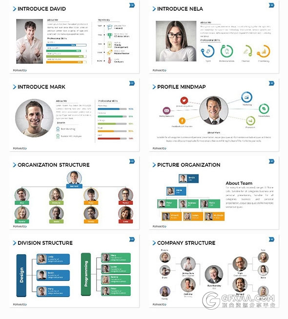 200页高端商务图形图标+产品展示+地图多用途PPT模板 - 顶尖PPT