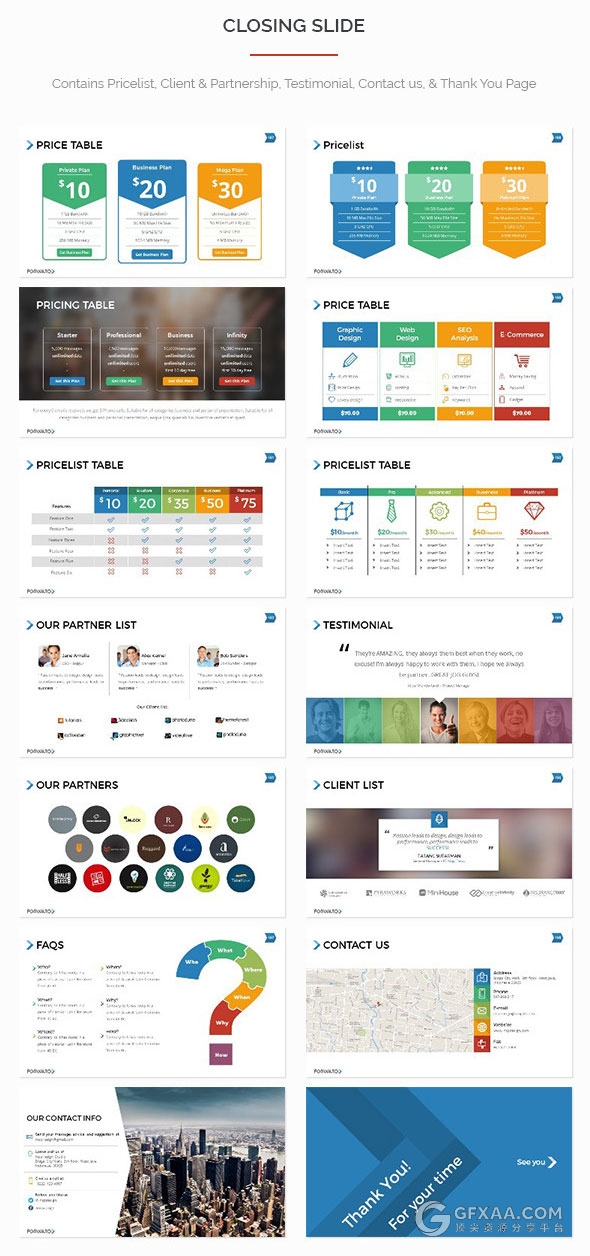 200页高端商务图形图标+产品展示+地图多用途PPT模板 - 顶尖PPT