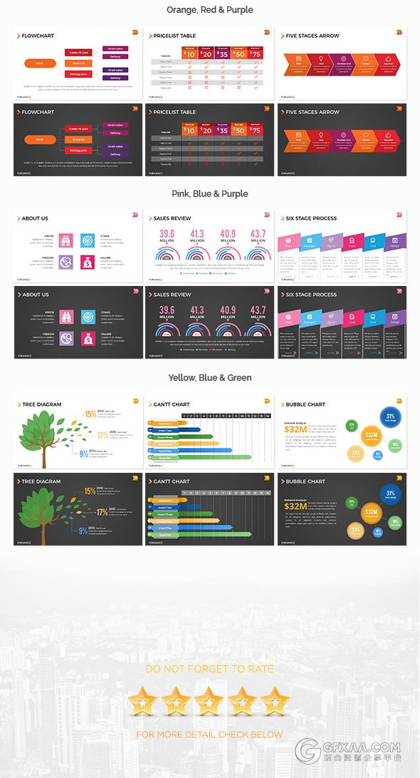200页高端商务图形图标+产品展示+地图多用途PPT模板 - 顶尖PPT