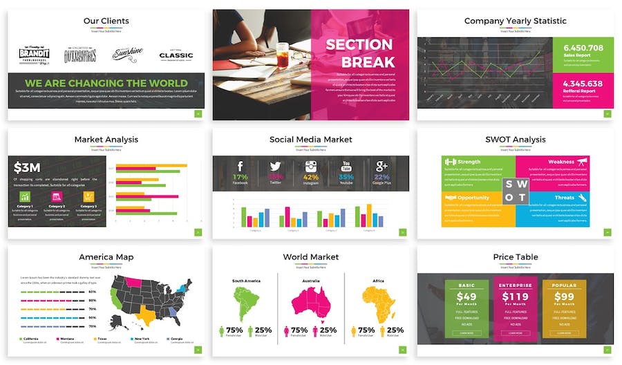 企业数字化转型升级战略规划方案PPT模板 - 顶尖PPT