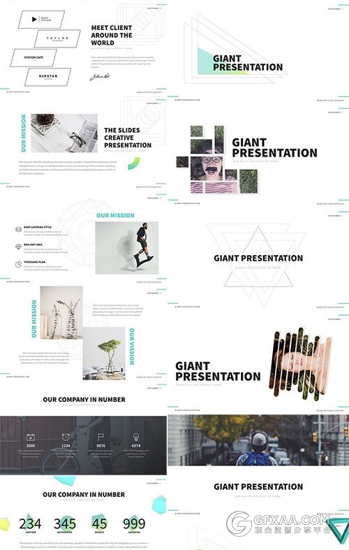 131页极简文艺商务多用途PPT模板 - 顶尖PPT